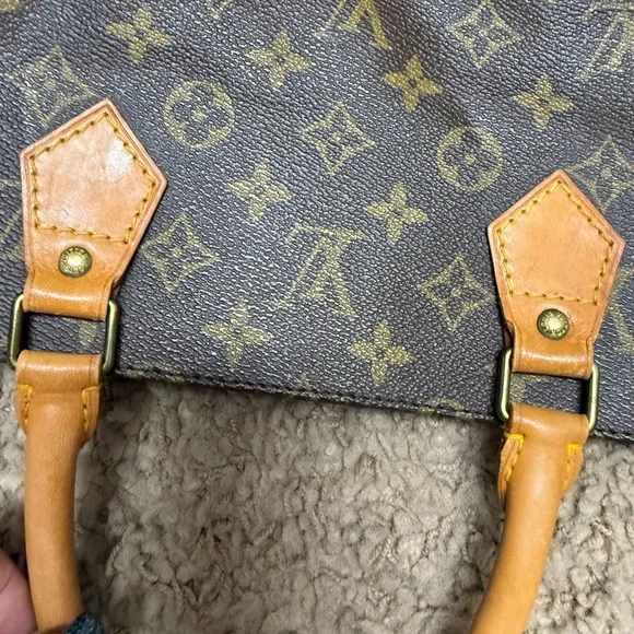 Louis Vuitton Brown Monogram Tote - Picture 13 of 13